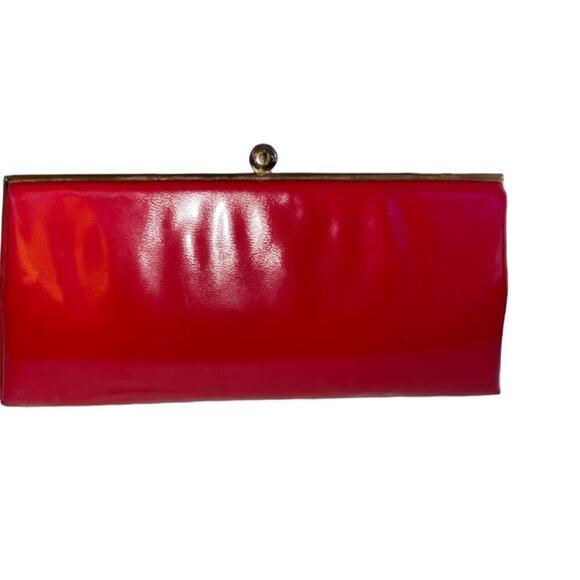 VINTAGE 1950 RED HANDBAG made in the USA! - Picture 3 of 8